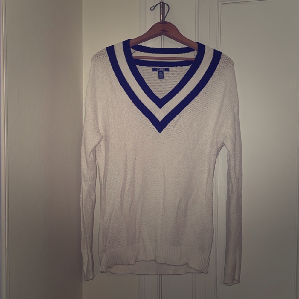 Chaps V-Neck Sweater
